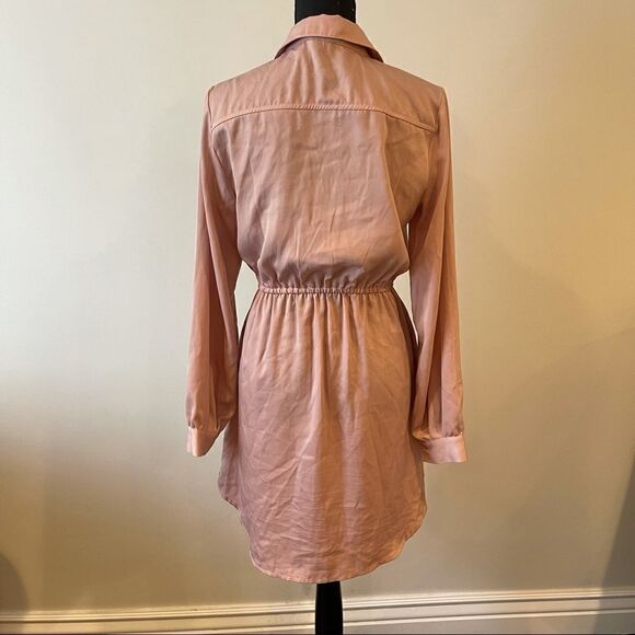 LUSH long sleeve blush Dress - Picture 7 of 12